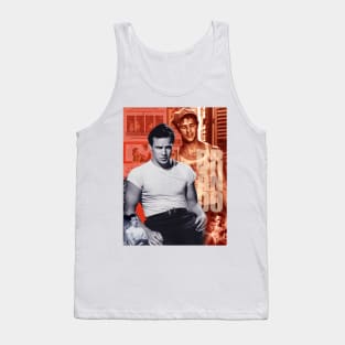 Marlon Brando Collage Portrait 1 Tank Top